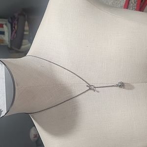 Silpada silver lanyard necklace